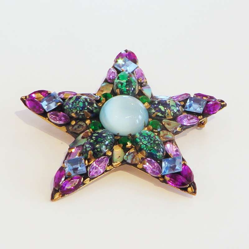Large Star Brooch